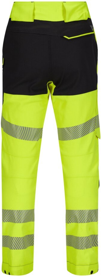 Custom High-Visibility Stretch Work Trousers with Gusset and Modular Pockets Custom High-Visibility Stretch Work Trousers with Gusset and Modular Pockets — reference garment view 4