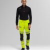 Custom High-Visibility Stretch Work Trousers with Gusset and Modular Pockets Custom High-Visibility Stretch Work Trousers with Gusset and Modular Pockets — garment development reference
