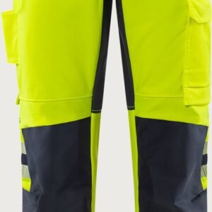 Custom High-Visibility Stretch Work Trousers with Utility Pockets — garment development reference