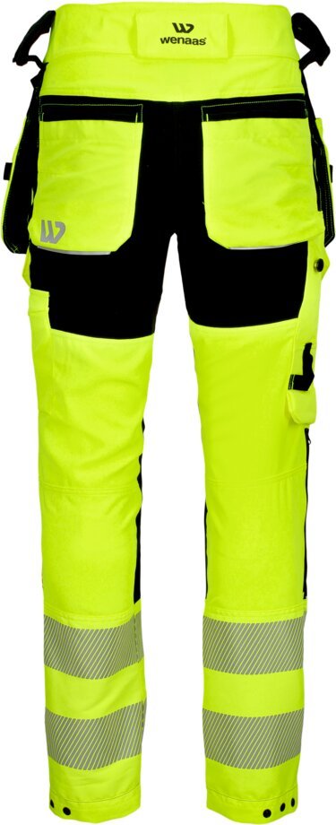 Custom High-Visibility Stretch Work Trousers with Ventilation and Detachable Tool Pockets Custom High-Visibility Stretch Work Trousers with Ventilation and Detachable Tool Pockets - additional product view