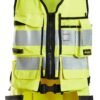 Custom High-Visibility Tool Vest with Adjustable Layering Fit Custom high-visibility vest reference for workwear development