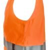 Custom High-Visibility Utility Work Vest with Zipped Storage — reference garment view 3
