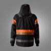 Custom High-Visibility Waterproof Stretch Insulated Work Jacket Custom High-Visibility Waterproof Stretch Insulated Work Jacket — reference garment view 2