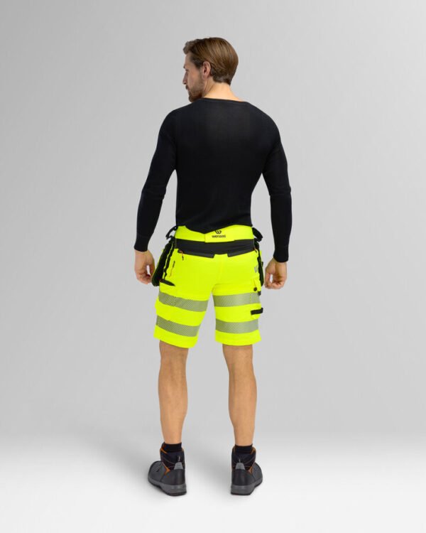 Custom High-Visibility Work Shorts with Tool Pockets Custom High-Visibility Work Shorts with Tool Pockets — reference garment view 6