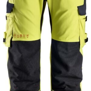 Custom High-Visibility Work Trousers with Equal Leg Tool Pockets — garment development reference