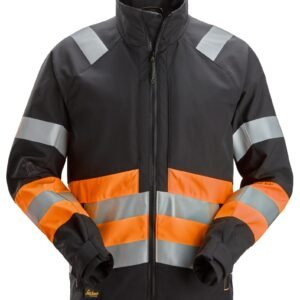 Custom High-Visibility Zipped Field Jacket — garment development reference