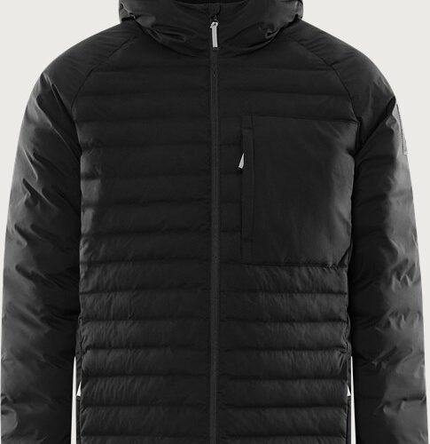 Custom Hooded Quilted Work Puffer Jacket — garment development reference