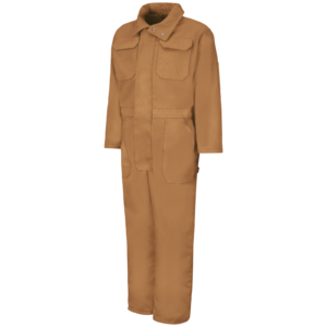 Custom Insulated Duck-Style Utility Work Coverall — garment development reference