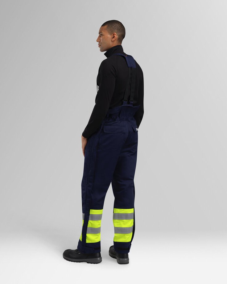 Custom Insulated High-Back Utility Work Trousers with Braces — reference garment view 2
