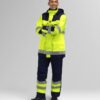 Custom Insulated High-Visibility Cold-Work Parka — reference garment view 2
