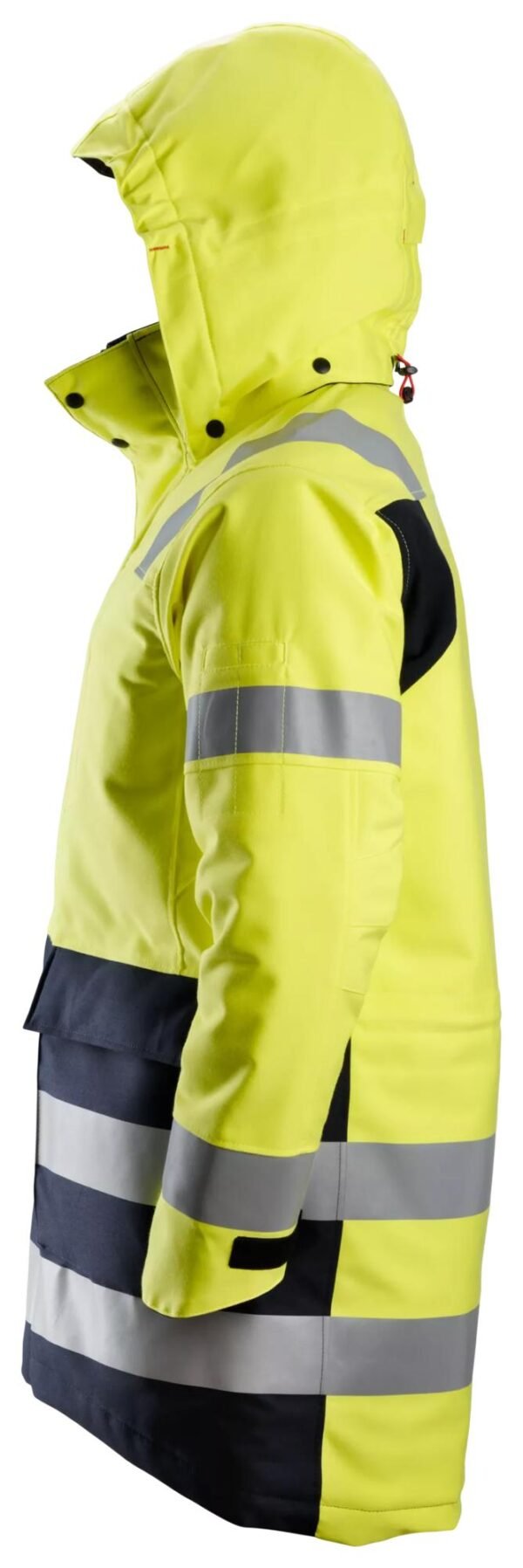 Custom Insulated High-Visibility Storm Parka — reference garment view 3