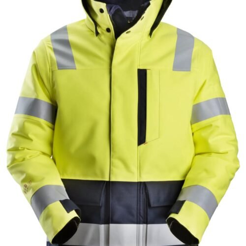Custom Insulated High-Visibility Storm Parka Custom Insulated High-Visibility Storm Parka — garment development reference