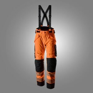 Custom Insulated High-Visibility Stretch Work Trousers — garment development reference