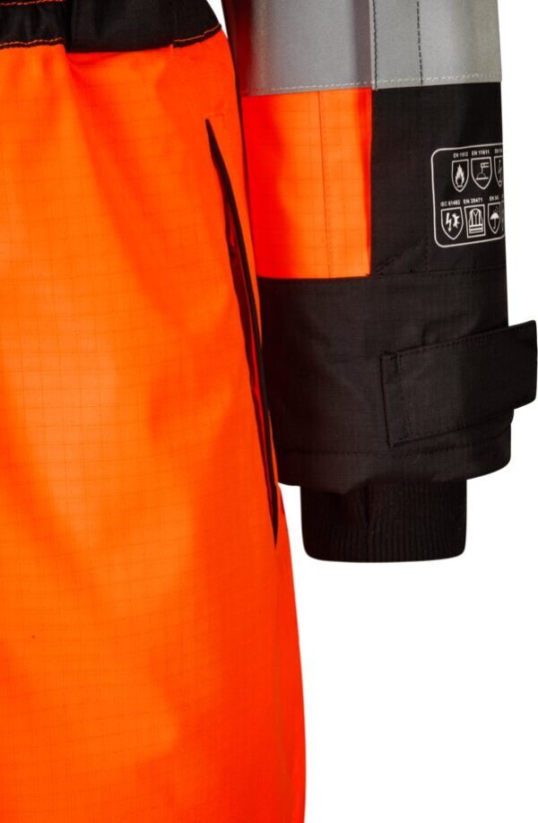 Custom Insulated Weather-Ready Work Coverall Custom Insulated Weather-Ready Work Coverall — reference garment view 6