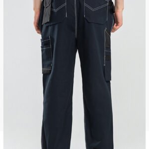 Custom Layered-Pocket Reinforced Knee Cargo Work Trousers — reference garment view 3