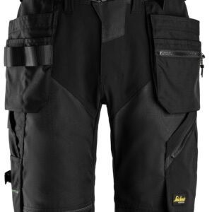 Custom Lightweight Stretch Work Shorts with Holster Pockets — garment development reference