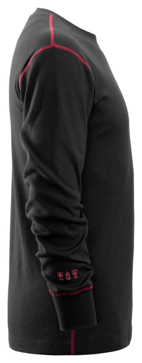 Custom Long-Sleeve Crew-Neck Work Shirt Custom Long-Sleeve Crew-Neck Work Shirt — reference garment view 4