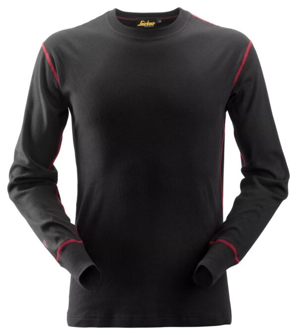 Custom Long-Sleeve Crew-Neck Work Shirt Custom Long-Sleeve Crew-Neck Work Shirt — garment development reference