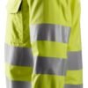 Custom Long-Sleeve High-Visibility Work Shirt with Dual Chest Pockets — reference garment view 3