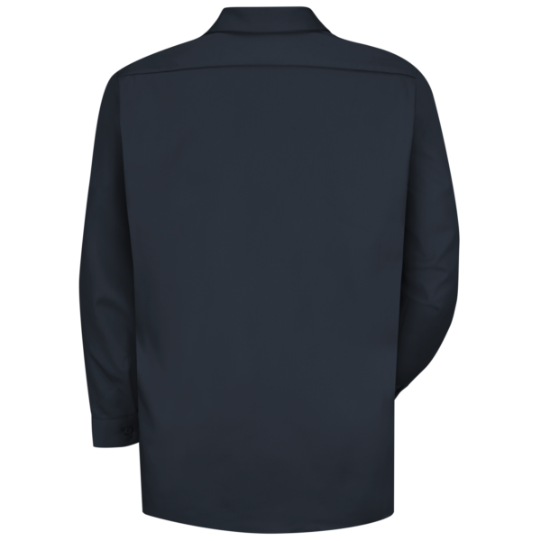 Custom Long Sleeve Woven Work Shirt with Flap Pockets - additional product view