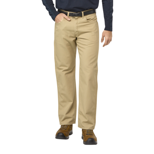 Custom Loose-Fit Canvas FR Work Pant Development — garment development reference