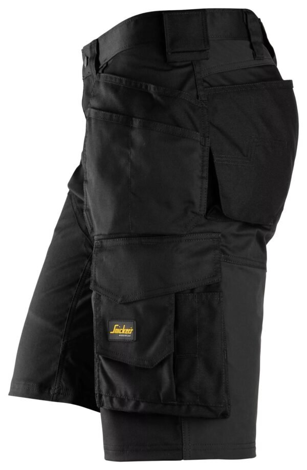 Custom Loose-Fit Stretch Utility Work Shorts with Holster Pockets Custom Loose-Fit Stretch Utility Work Shorts with Holster Pockets — reference garment view 3
