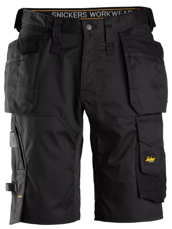 Custom Loose-Fit Stretch Utility Work Shorts with Holster Pockets Custom Loose-Fit Stretch Utility Work Shorts with Holster Pockets — garment development reference