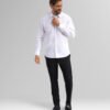 Custom Men’s Long-Sleeve Business Uniform Shirt — garment development reference