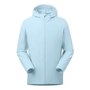 Custom Mesh-Lined Unisex Work Windbreaker Jacket — garment development reference
