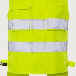 Custom Metal-Free High-Visibility FR Work Waistcoat — garment development reference