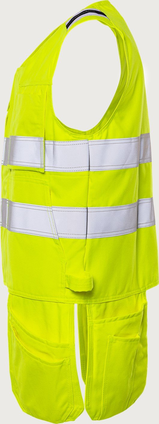 Custom Metal-Free High-Visibility FR Work Waistcoat Custom Metal-Free High-Visibility FR Work Waistcoat - additional product view
