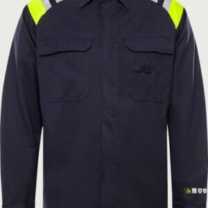 Custom Metal-Free Long-Sleeve Industrial Work Shirt — garment development reference