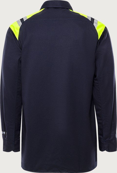 Custom Metal-Free Long-Sleeve Industrial Work Shirt — reference garment view 2