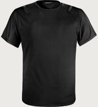 Custom Moisture-Managing Crew-Neck Work T-Shirt — reference garment view 2