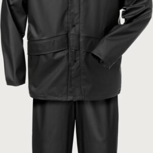 Custom Packable Hooded Rain Jacket and Trouser Set - main product view