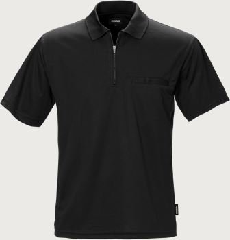 Custom Quick-Dry Raglan Work Polo with Button Placket Custom Quick-Dry Raglan Work Polo with Button Placket — reference garment view 2