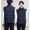 Custom Quilted Insulated Patrol Work Vest — reference garment view 2