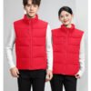 Custom Quilted Insulated Patrol Work Vest — reference garment view 6