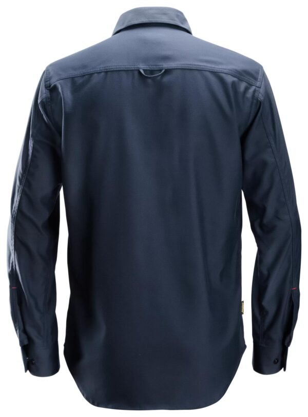 Custom Rapid-Doff Long Sleeve Utility Work Shirt — reference garment view 2