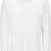 Custom Regular-Fit Long-Sleeve Work Shirt with Flap Pockets Custom Regular-Fit Long-Sleeve Work Shirt with Flap Pockets — reference garment view 2
