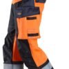 Custom Reinforced High-Visibility-Inspired Utility Work Trousers Custom Reinforced High-Visibility-Inspired Utility Work Trousers — reference garment view 3