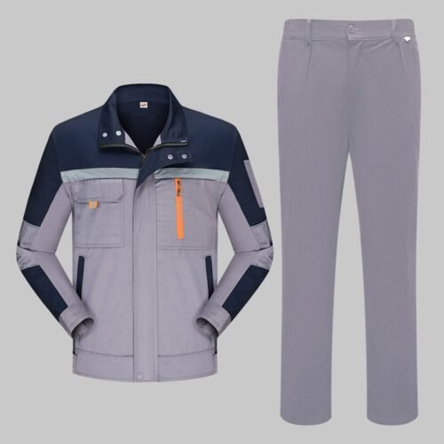 Custom Reinforced Industrial Work Jacket and Trouser Set Custom Reinforced Industrial Work Jacket and Trouser Set — garment development reference