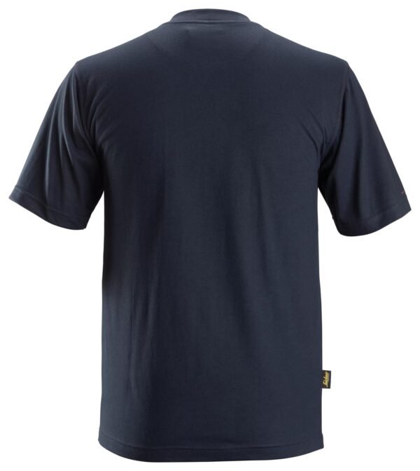 Custom Short-Sleeve Workwear T-Shirt with Chest Pocket Custom Short-Sleeve Workwear T-Shirt with Chest Pocket — reference garment view 2