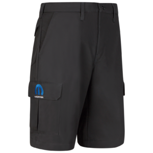 Custom Six-Pocket Utility Cargo Work Shorts — garment development reference
