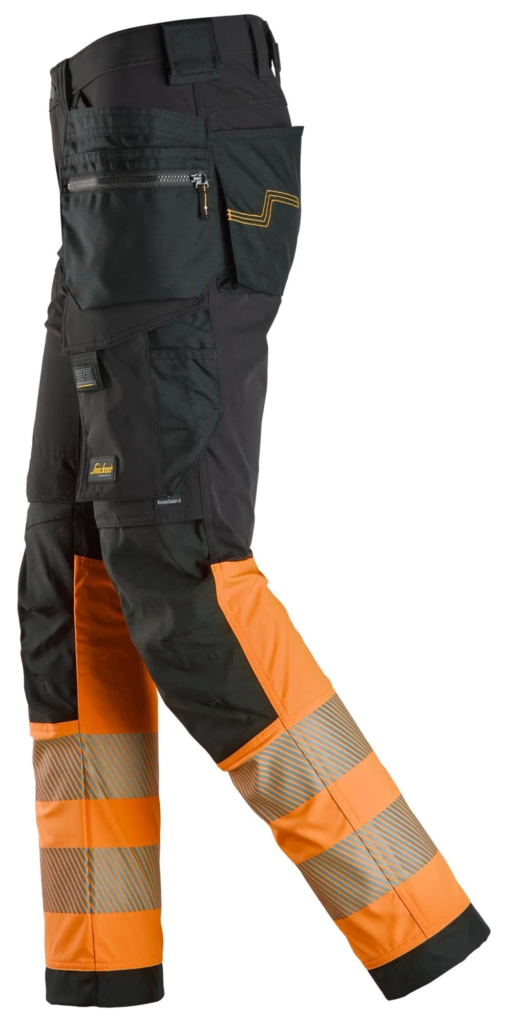 Custom Slim-Fit High-Visibility Stretch Holster Trousers — reference garment view 3