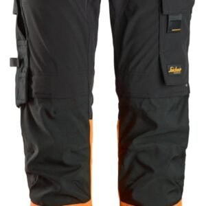 Custom Slim-Fit High-Visibility Stretch Holster Trousers — garment development reference