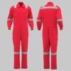 Custom Spring-Autumn Hi-Vis Cotton Coverall with Adjustable Cuffs Custom Spring-Autumn Hi-Vis Cotton Coverall with Adjustable Cuffs - additional same-model product view