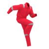 Custom Spring-Autumn Hi-Vis Cotton Coverall with Adjustable Cuffs Custom Spring-Autumn Hi-Vis Cotton Coverall with Adjustable Cuffs - additional same-model product view