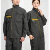 Custom Spring-Autumn Reflective Workwear Set with Bound Seams — reference garment view 5