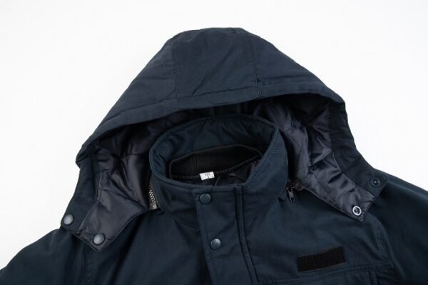 Custom Stand-Collar Detachable-Liner Winter Work Jacket - additional product view